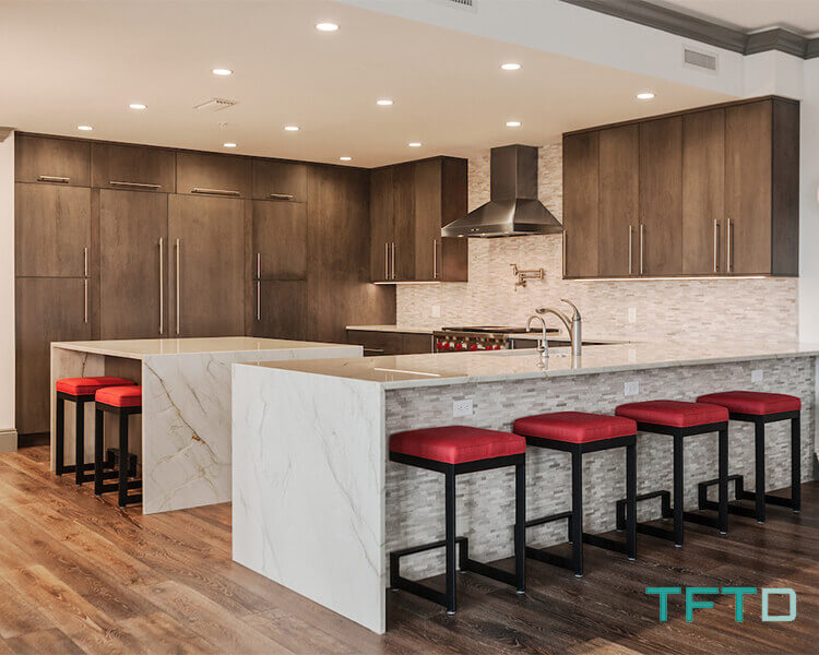 Completed Kitchen Side View